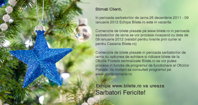 Sarbatori Fericite!