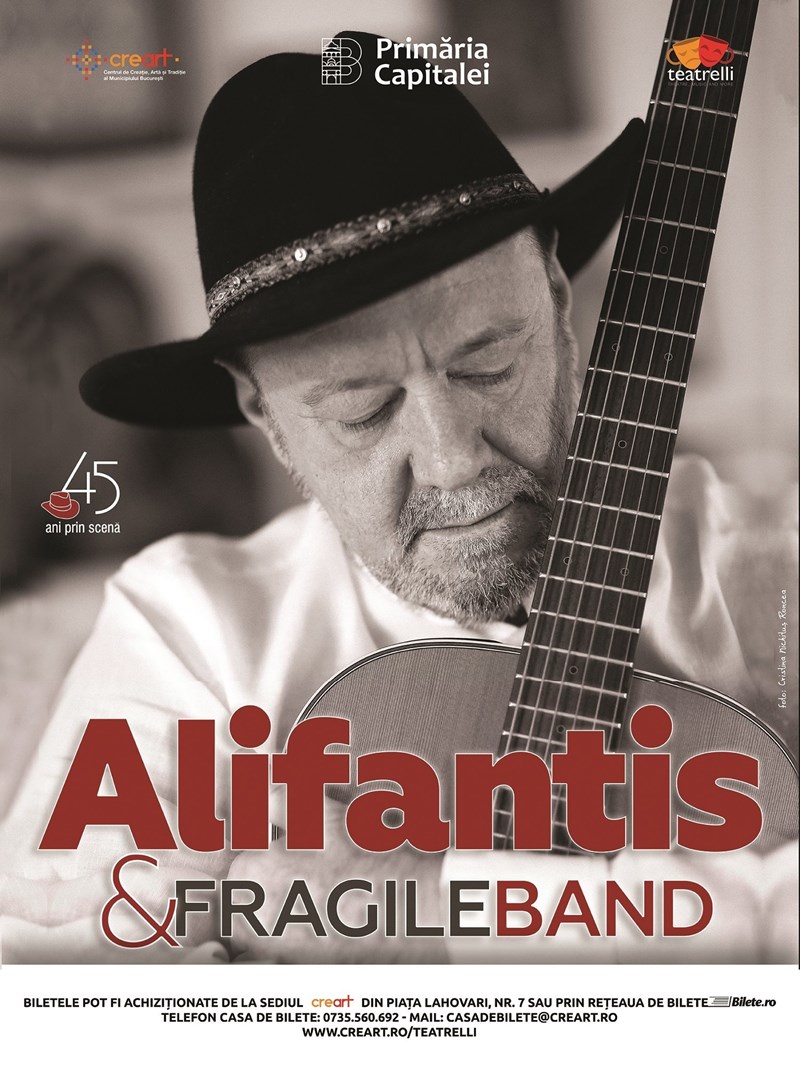 bilete Nicu Alifantis & Fragile Band