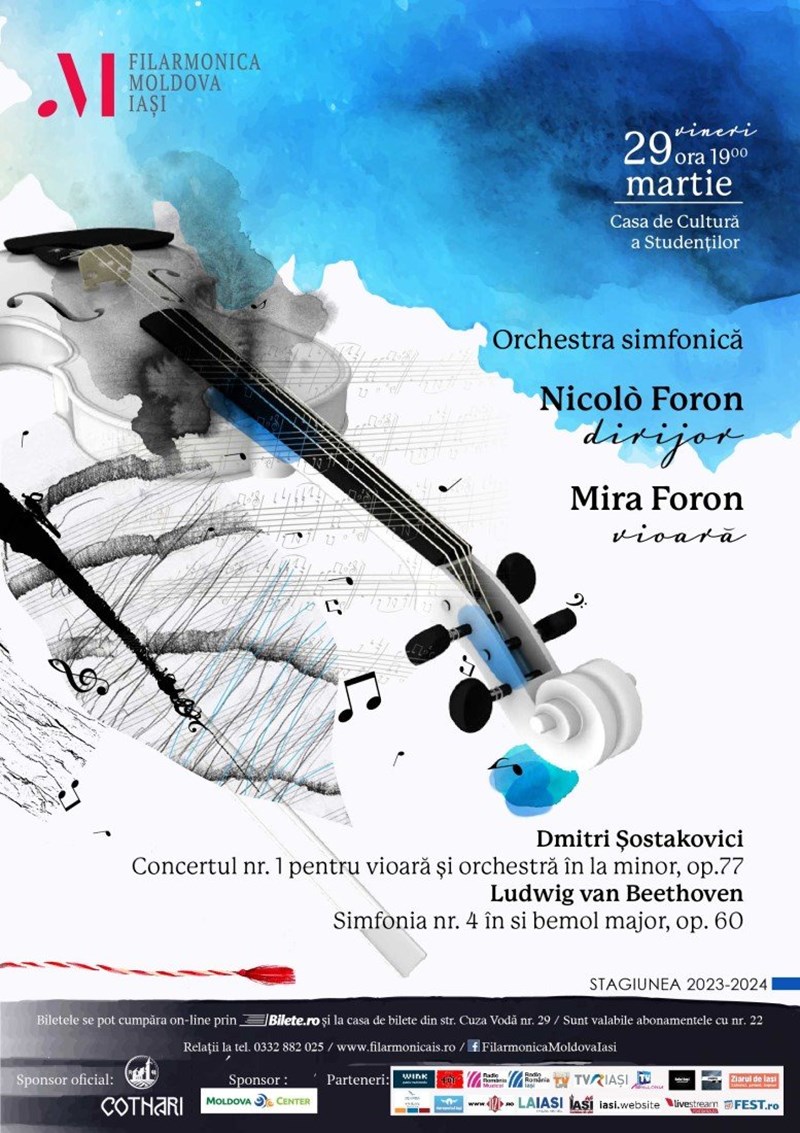 bilete Concert simfonic – Sostakovici - Beethoven