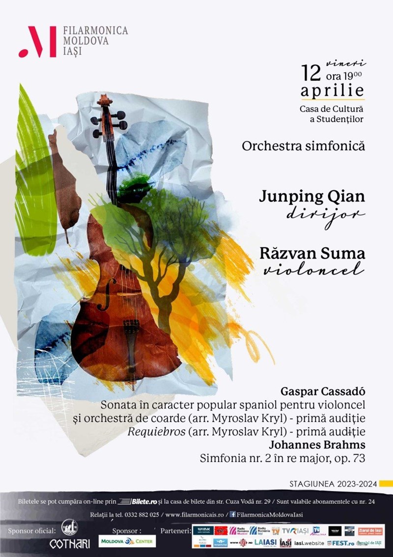 bilete Concert simfonic – Cassadó, Brahms