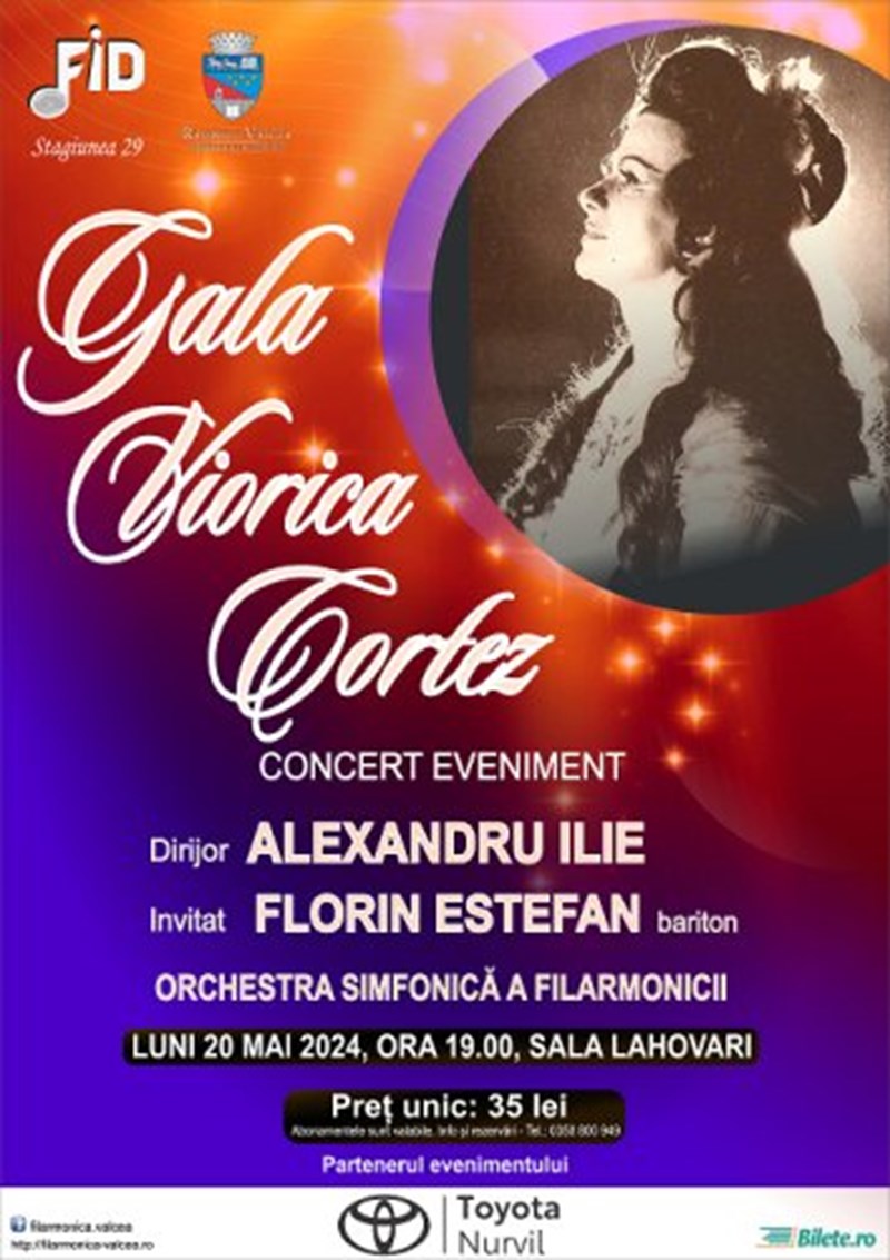 bilete Gala Viorica Cortez