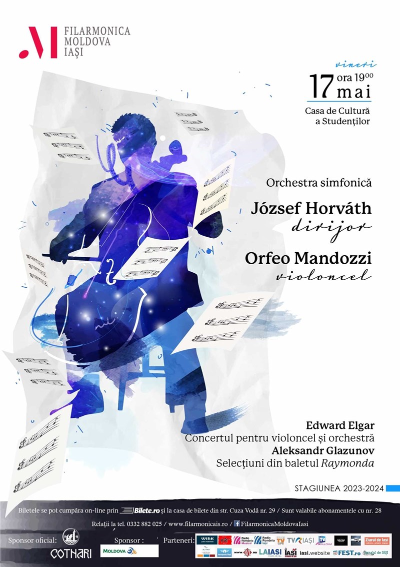 bilete Concert simfonic – Elgar, Glazunov