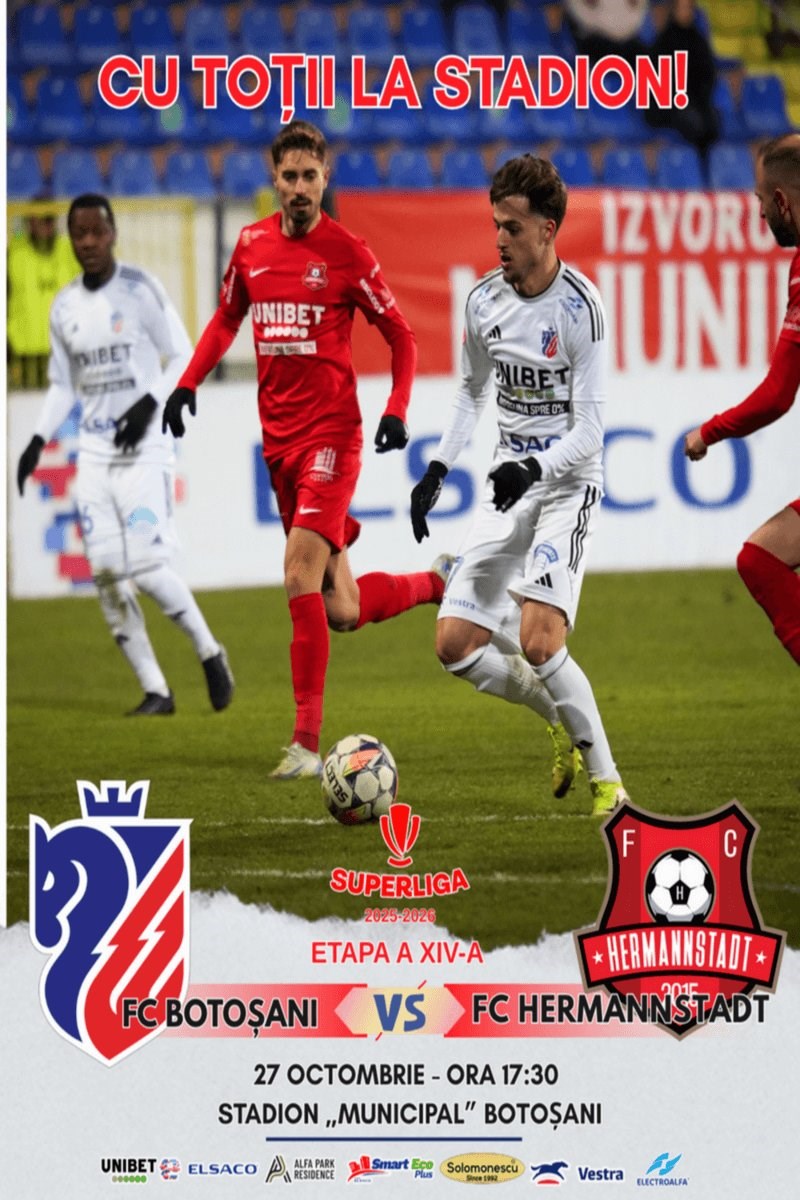 bilete FC Botosani - FC Hermannstadt