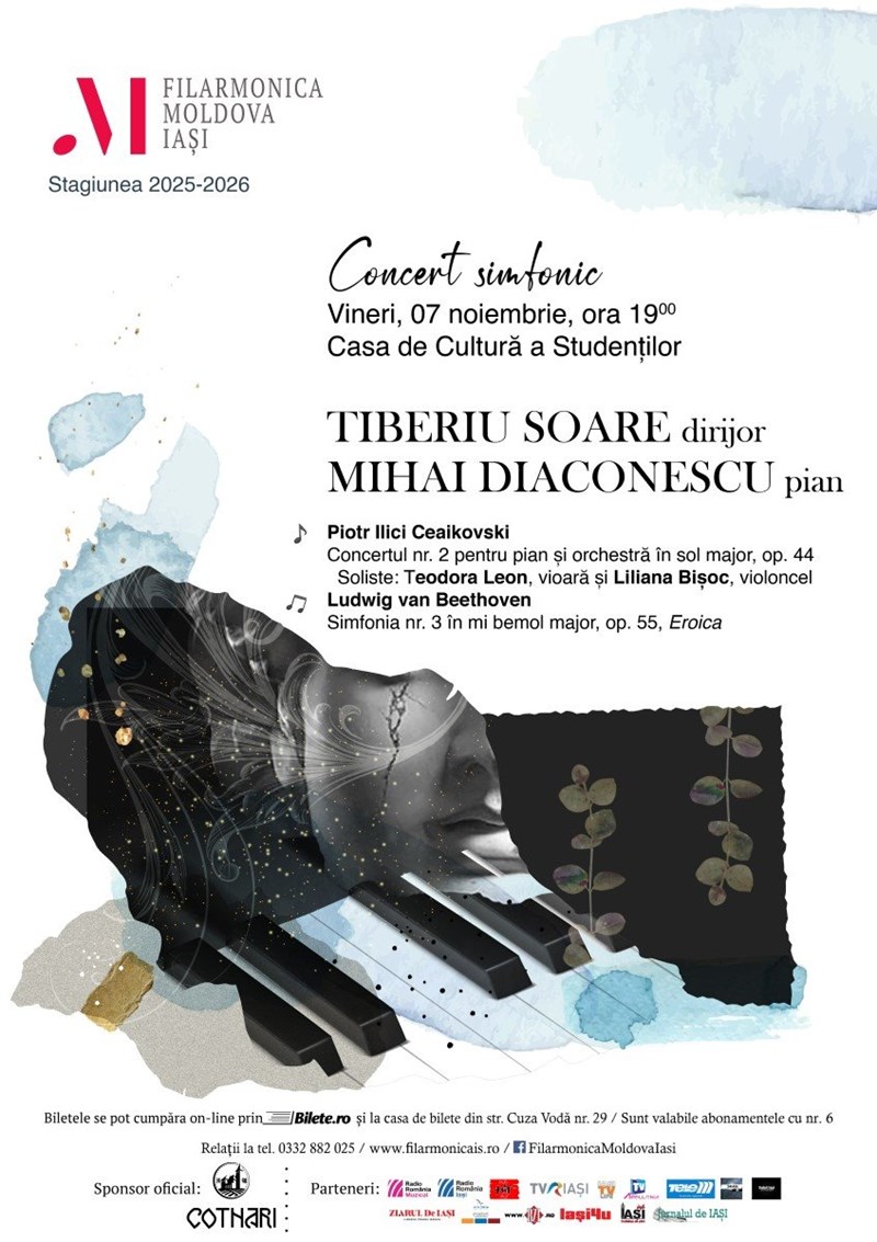 bilete Concert simfonic – Ceaikovski, Beethoven