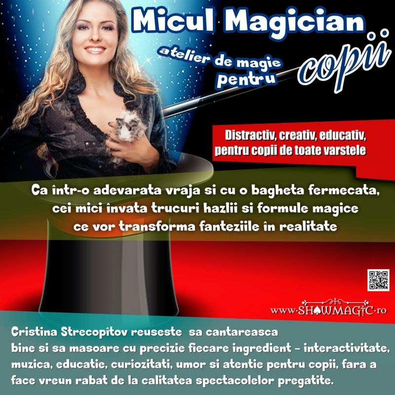 bilete Micul Magician - atelier de magie pentru copii