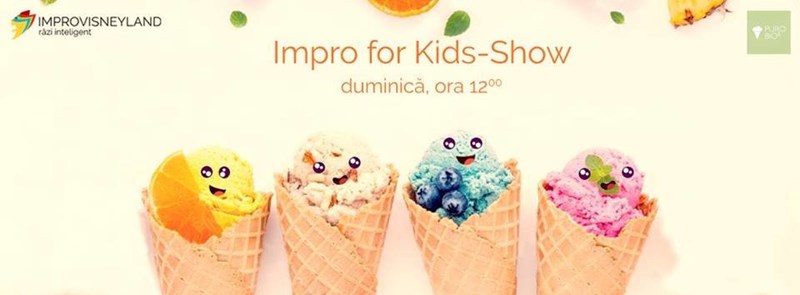 bilete Impro for kids - Show