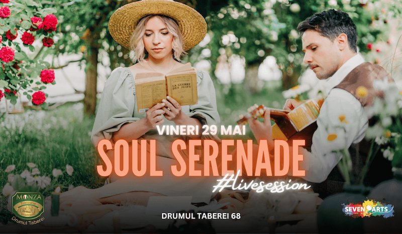 Trattoria Monza, Bucuresti (Drumul Taberei 68) Soul Serenade #LiveSessions - REPROGRAMAT pe 29 mai 2026 Vineri, 29 Mai 2026, ora 20:00