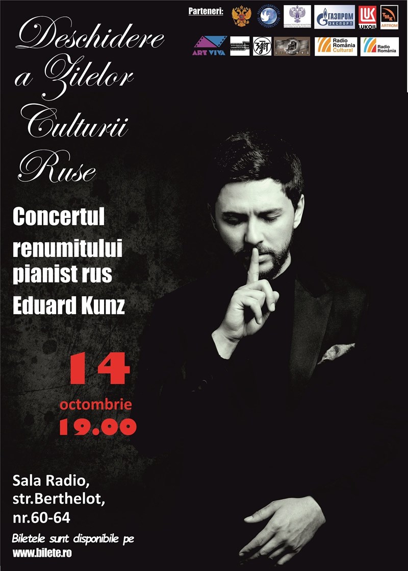bilete Concertul de Deschidere a Zilelor Culturii Ruse,Editia a VIII-a