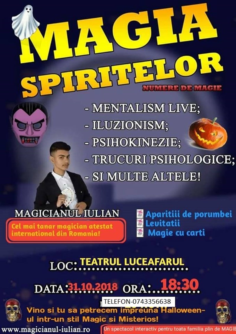 bilete Magia Spiritelor