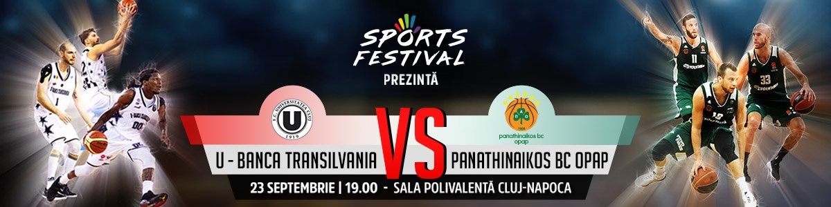 bilete U Banca Transilvania vs Panathinaikos BC Opap