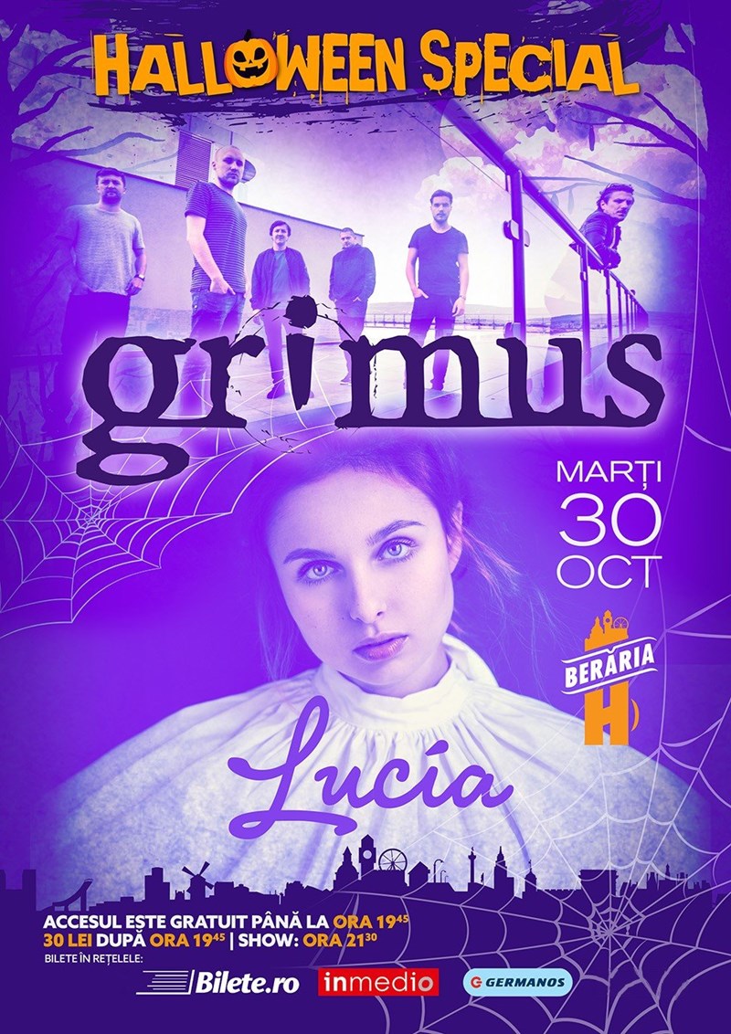bilete Halloween Special - Grimus, Lucia