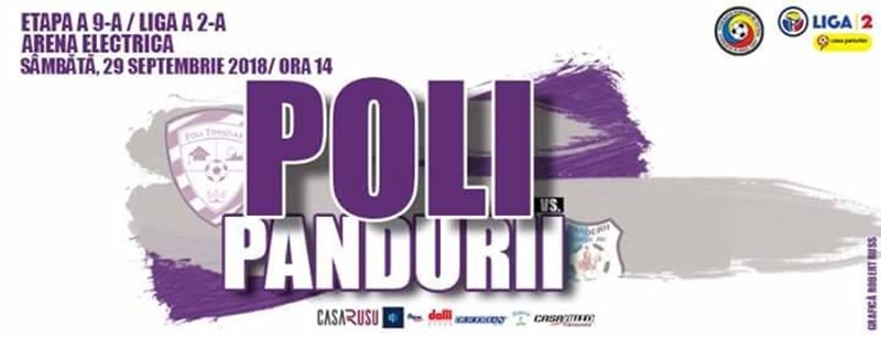 bilete Poli Timisoara - CS Pandurii Lignitul Tg Jiu