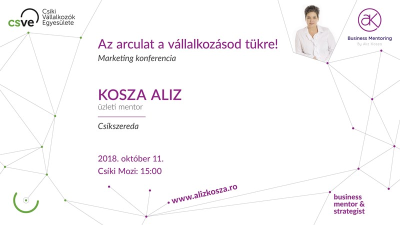 bilete AZ ARCULAT A VALLALKOZASOD TUKRE!