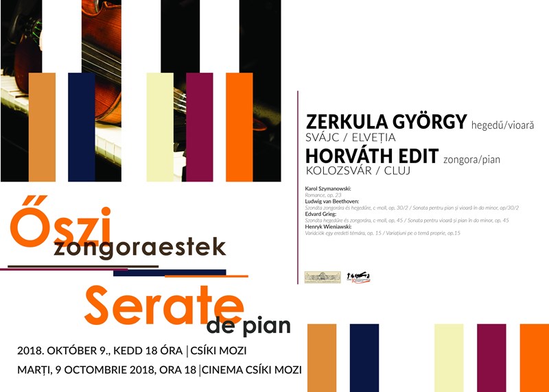 bilete Oszi Zongoraestek 1. − Hegedu-zongora est