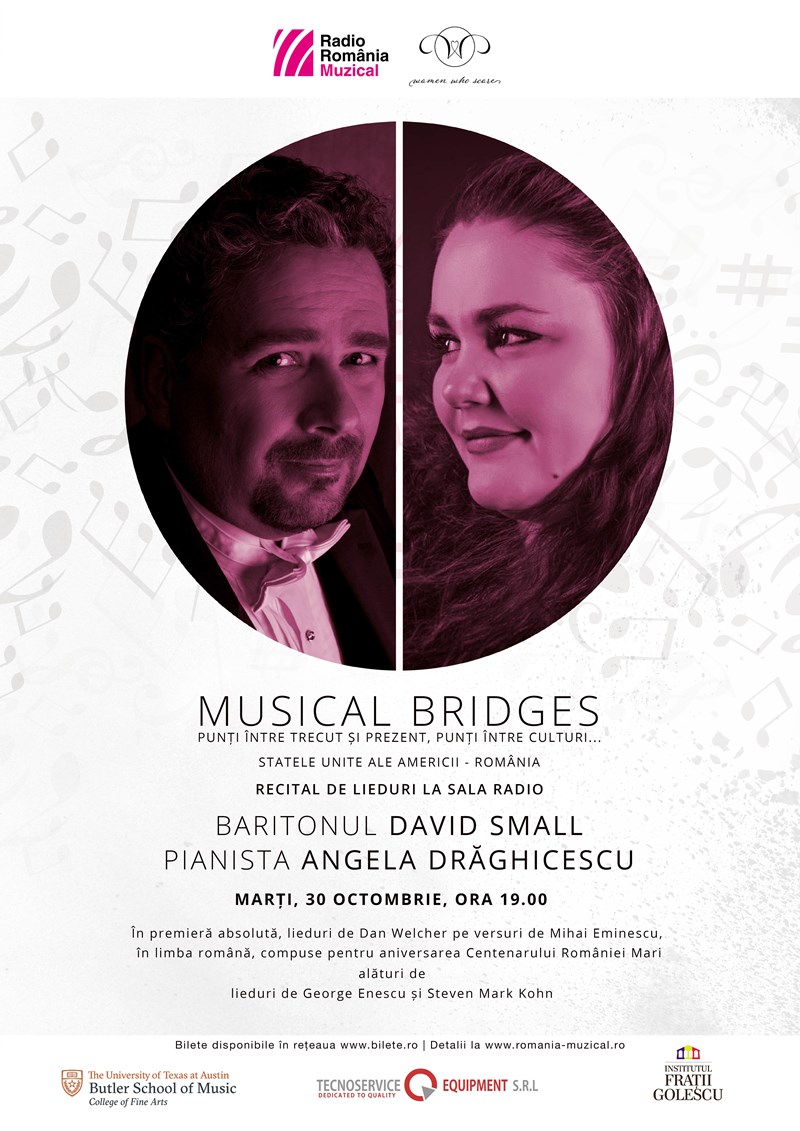 bilete Musical bridges - Recital de lieduri la Sala Radio
