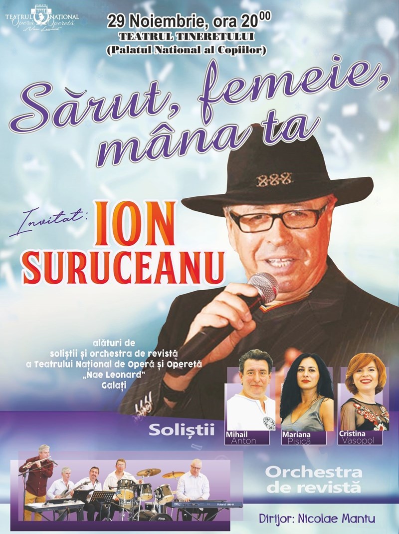 bilete Sarut, femeie, mana ta! - Ion Suruceanu