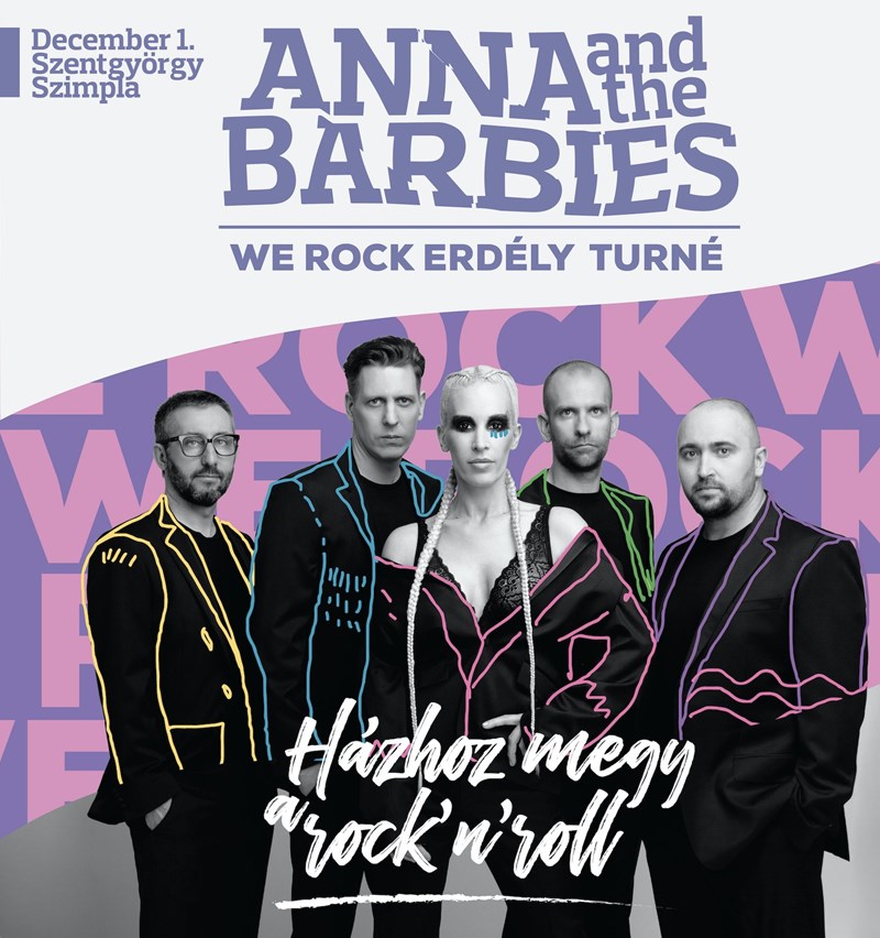 bilete Anna and the Barbies Sepsiszentgyorgyon - We Rock Erdely Tour