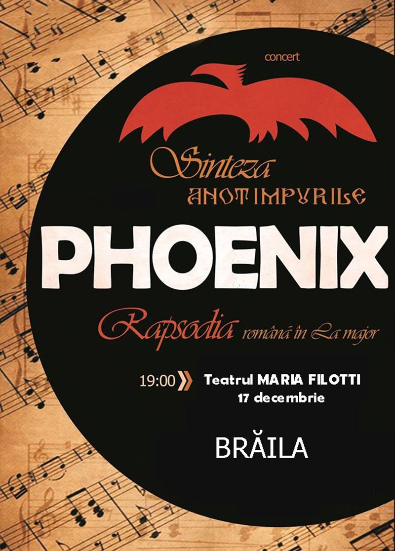 bilete Phoenix - Rapsodia