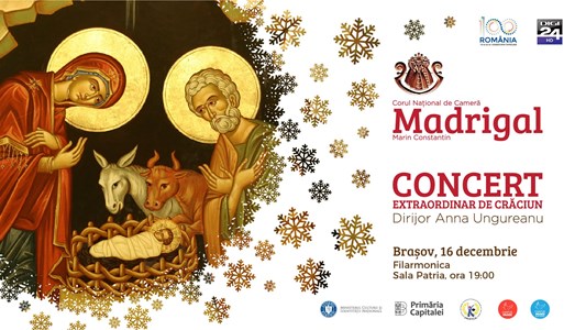 bilete Concert extraordinar de Craciun Corul National de Camera Madrigal - Marin Constantin - Brasov