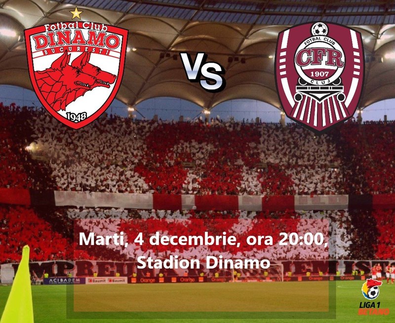 bilete FC Dinamo Bucuresti - CFR 1907 Cluj