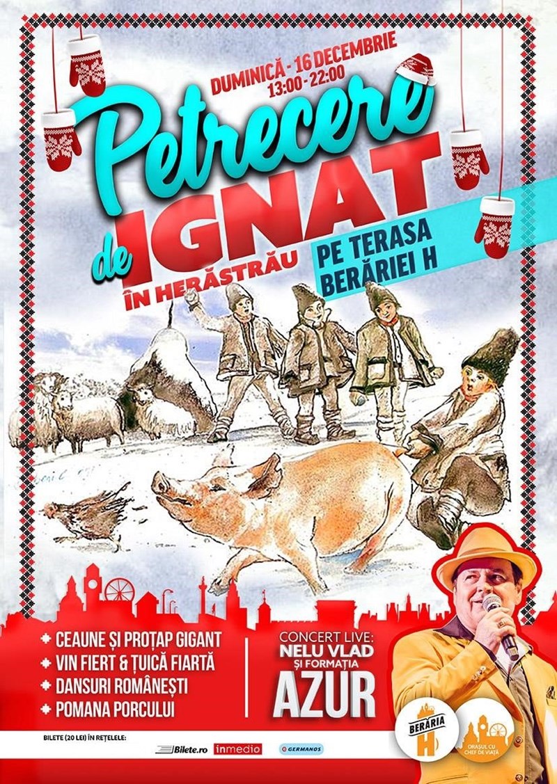 bilete Petrecere de IGNAT in Herastrau