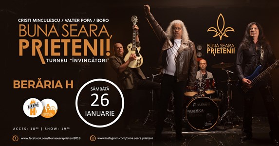 bilete Buna seara, prieteni! - Turneu Învingători