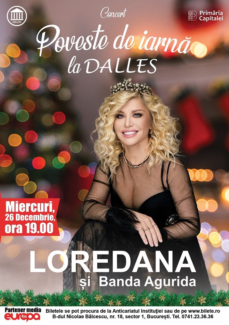 bilete LOREDANA - Concert Poveste de Iarna