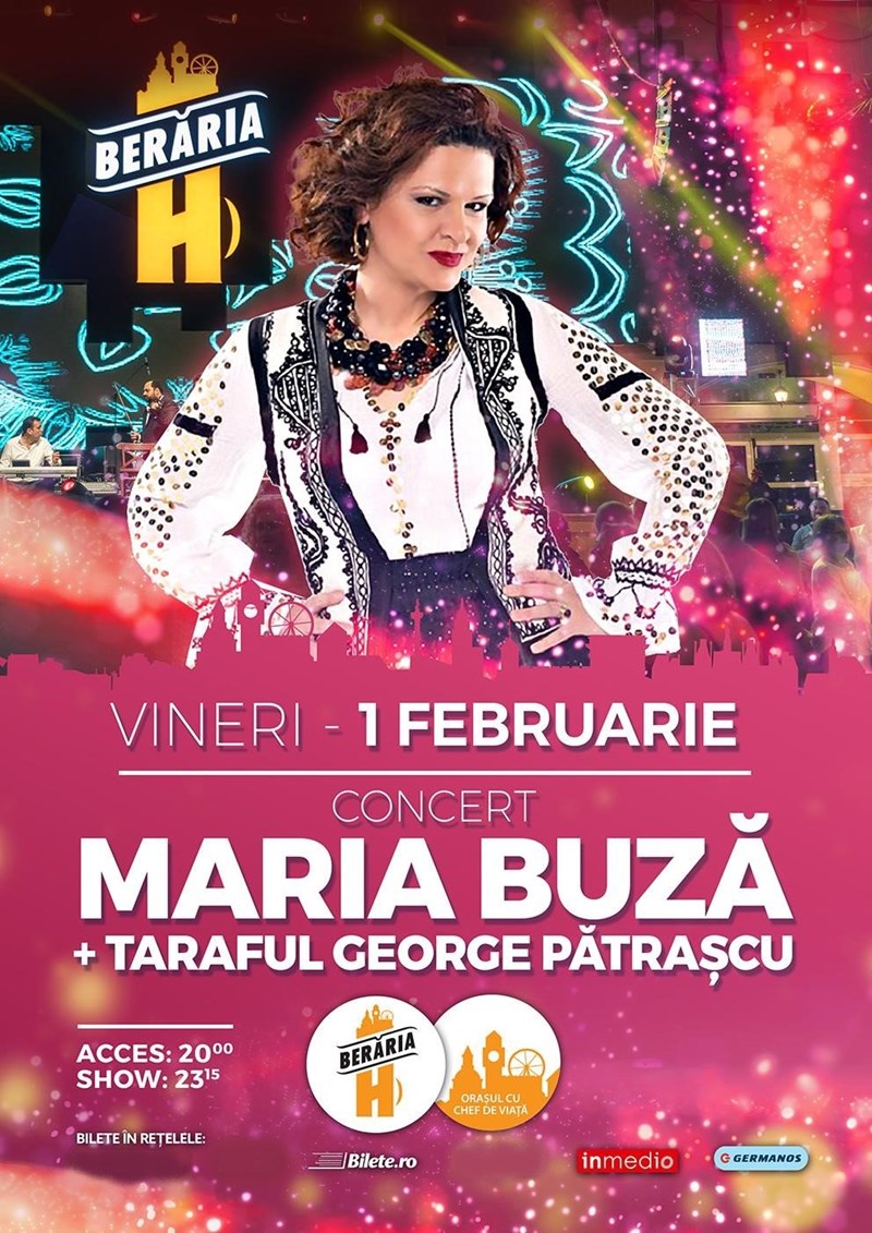 bilete Concert Maria Buza