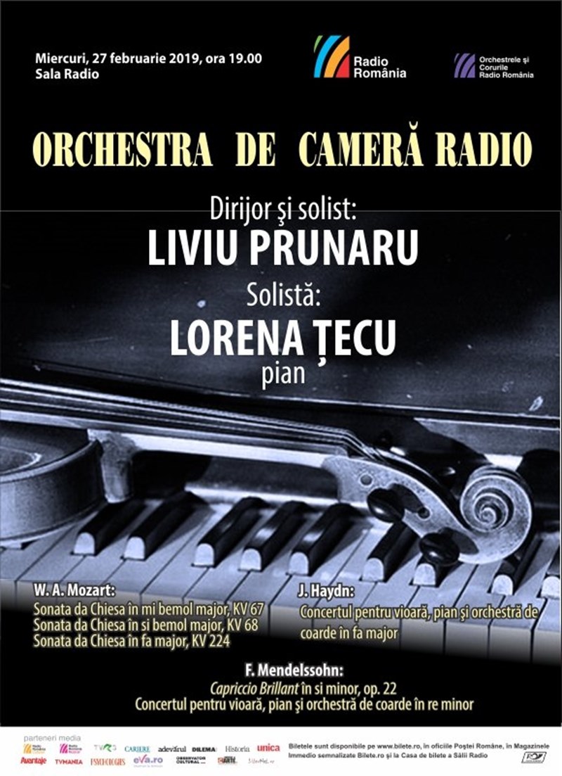 bilete Liviu Prunaru- Orchestra De Cameră Radio