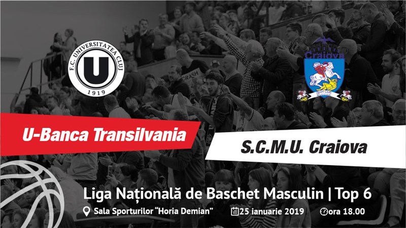 bilete U-Banca Transilvania - S.C.M.U Craiova