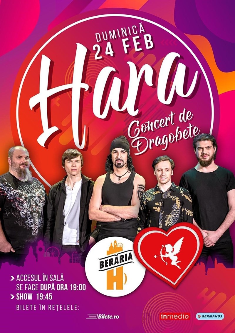 bilete HARA - Concert de Dragobete la Beraria H