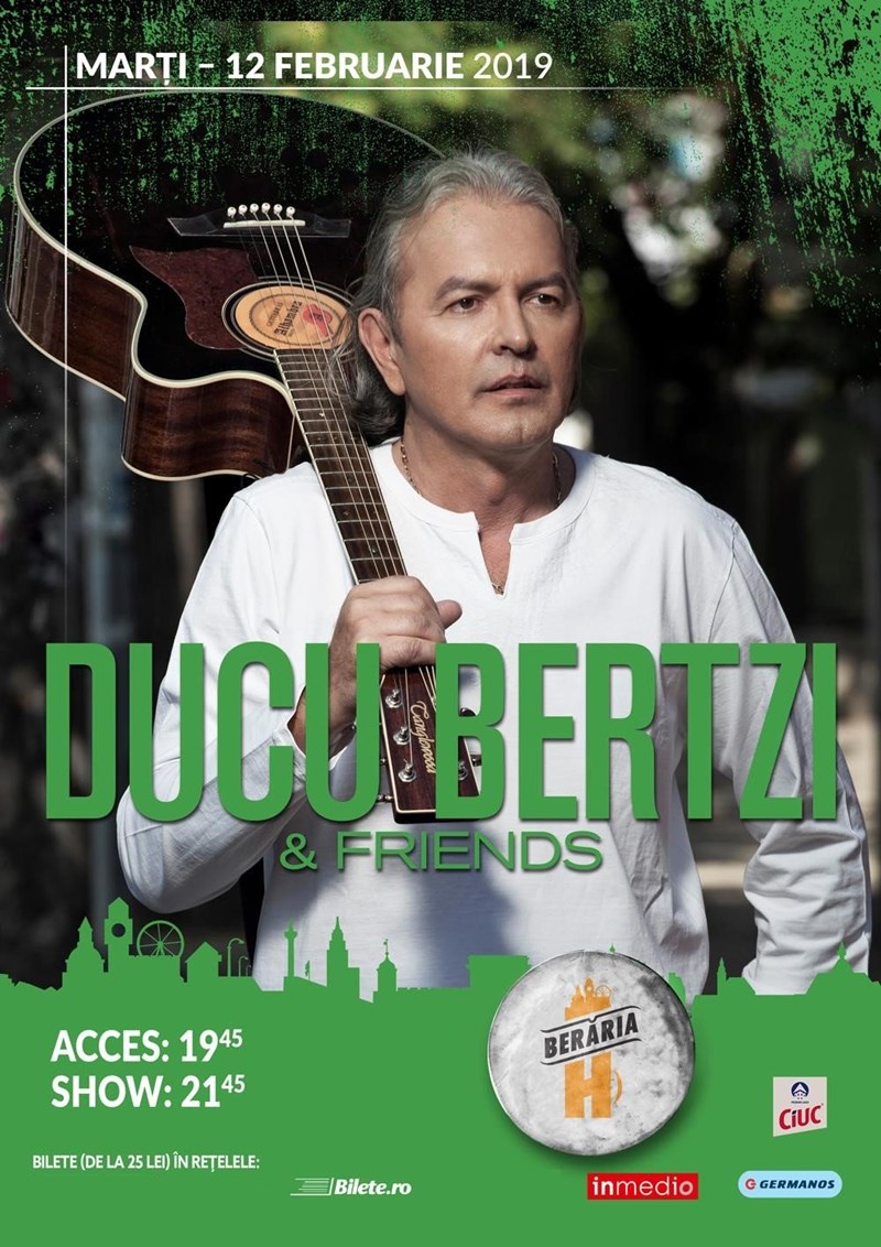 bilete  Concert Ducu Bertzi & Friends