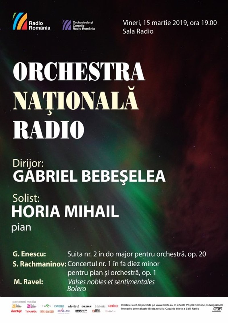 bilete Horia Mihail- Gabriel Bebeşelea- Orchestra Naţională Radio