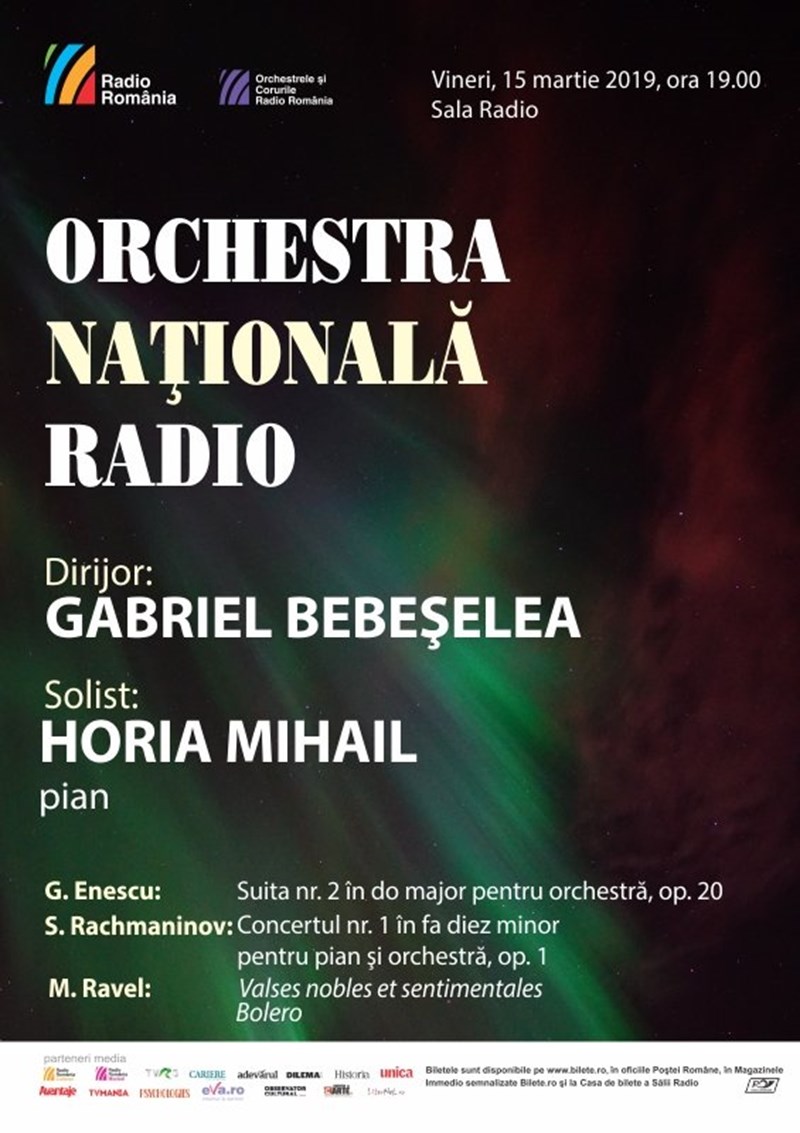 bilete Horia Mihail- Gabriel Bebeşelea- Orchestra Naţională Radio
