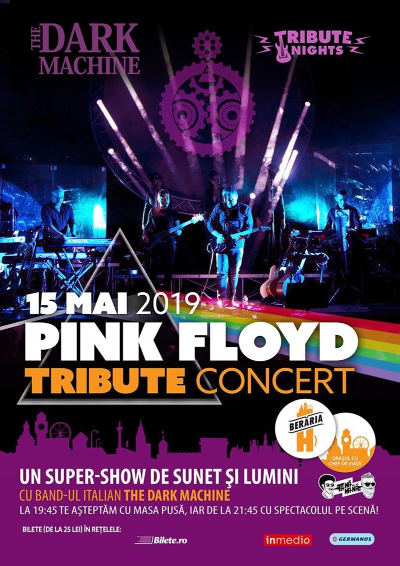 bilete PINK FLOYD Tribute Concert by The Dark Machine [Italy]