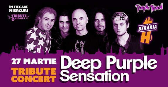 bilete Deep Purple Sensation // Tribute Show by Purple Band