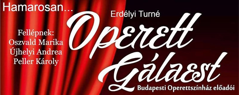 bilete Operett Gálaest a Budapesti Operettszínház előadóival