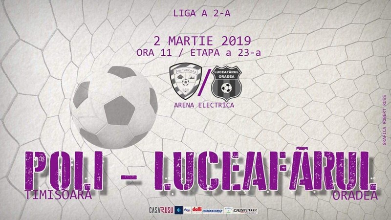 bilete Poli Timisoara - Luceafarul Oradea