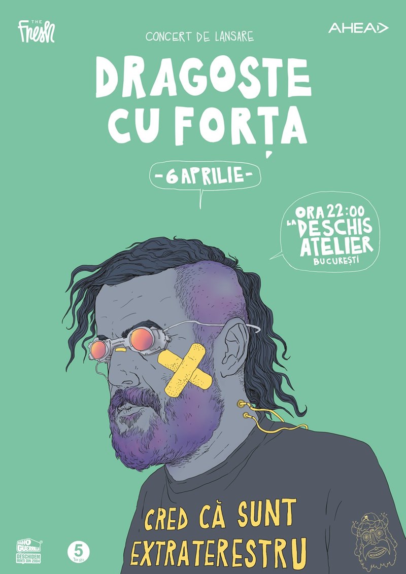 bilete Cred ca Sunt Extraterestru - Lansare Album