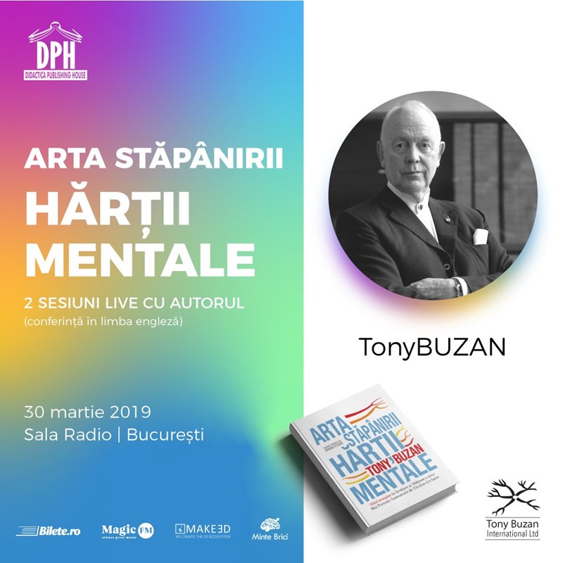 bilete Tony Buzan - Arta Stapanirii Hartii Mentale