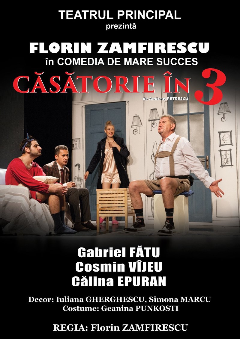 bilete Casatorie in trei