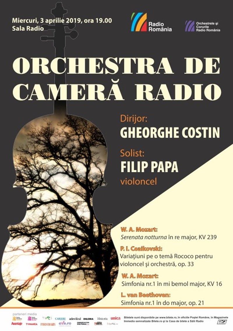 bilete Filip Papa- Orchestra De Camera Radio