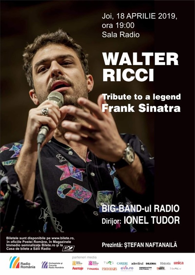 bilete Walter Ricci - Big Band Radio - Tribute To A Legend: Frank Sinatra