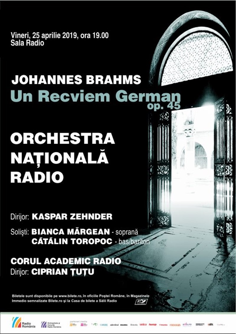 bilete Brahms - Recviem - Orchestra Nationala Radio