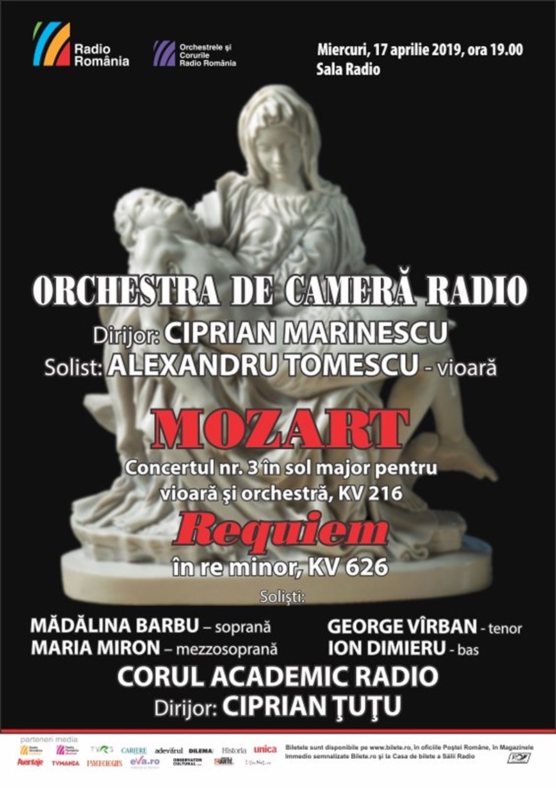 bilete Alexandru Tomescu - Mozart - Requiem