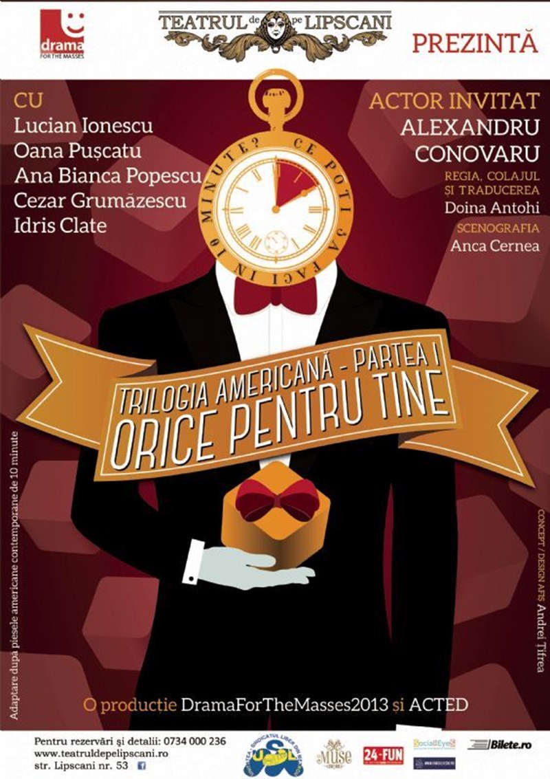 bilete Orice pentru tine
