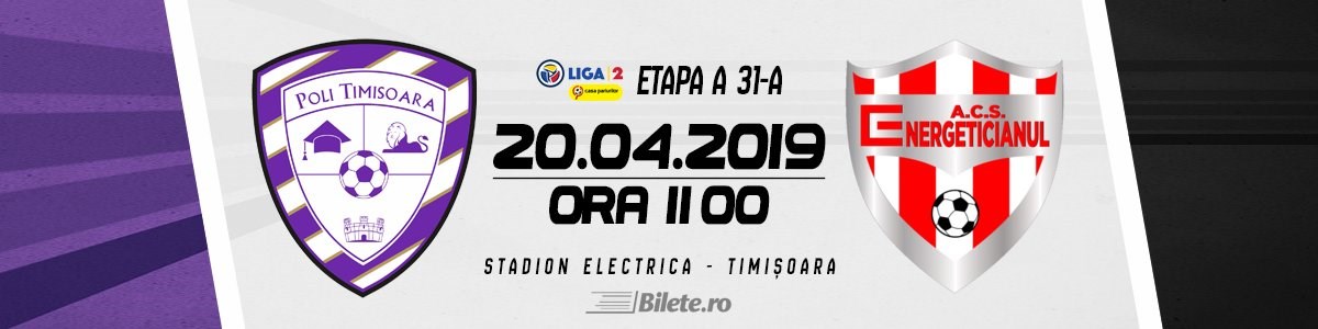 bilete Poli Timisoara - ACS Energeticianul