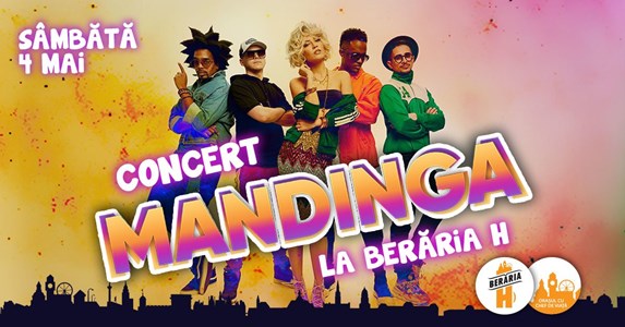 bilete Concert Mandinga in Orasul cu Chef de Viata
