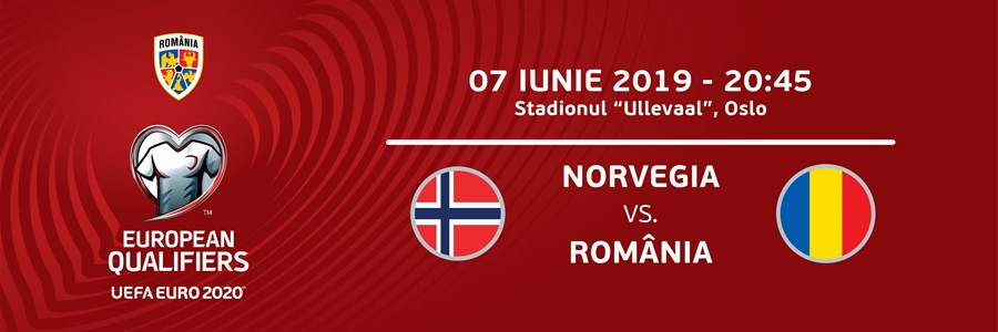 bilete Norvegia - Romania - Euro2020