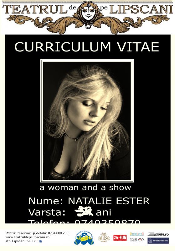 bilete Curriculum Vitae